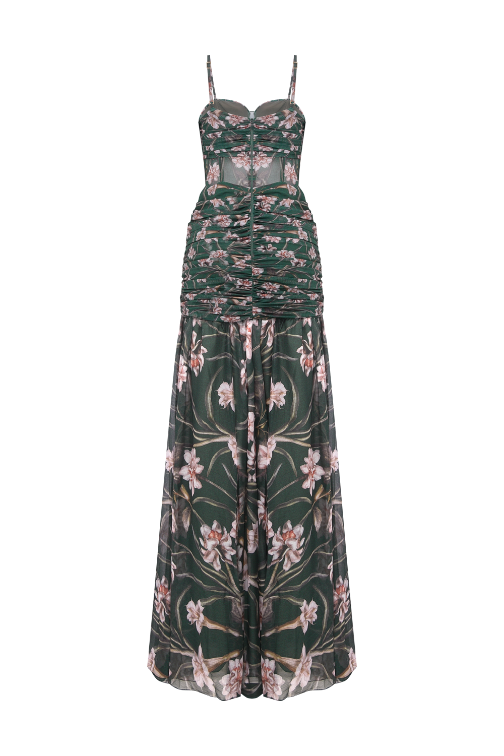 VESTIDO LONGO NARCISSUS VERDE