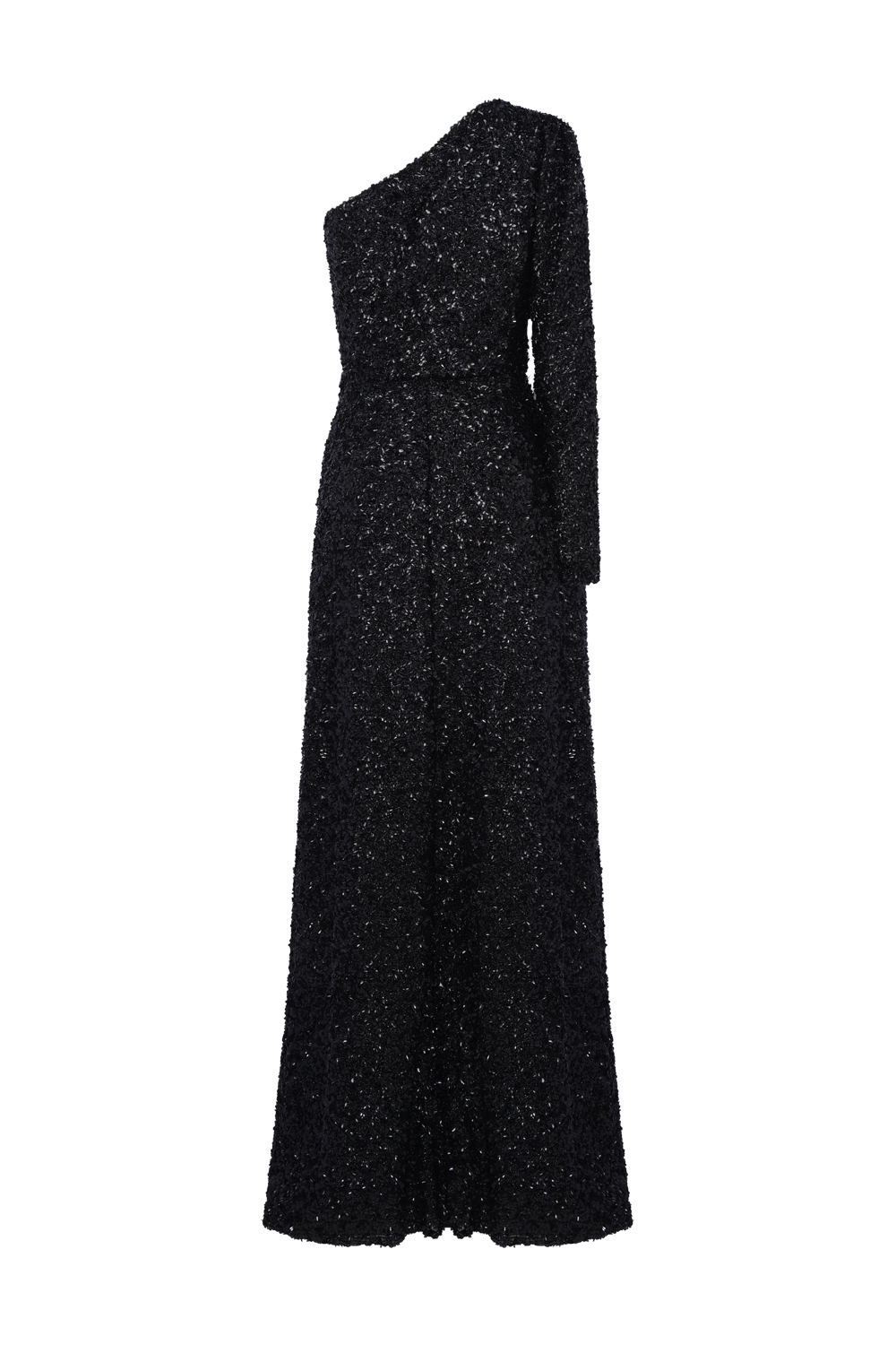 VESTIDO LONGO PAETÊ NINA PRETO