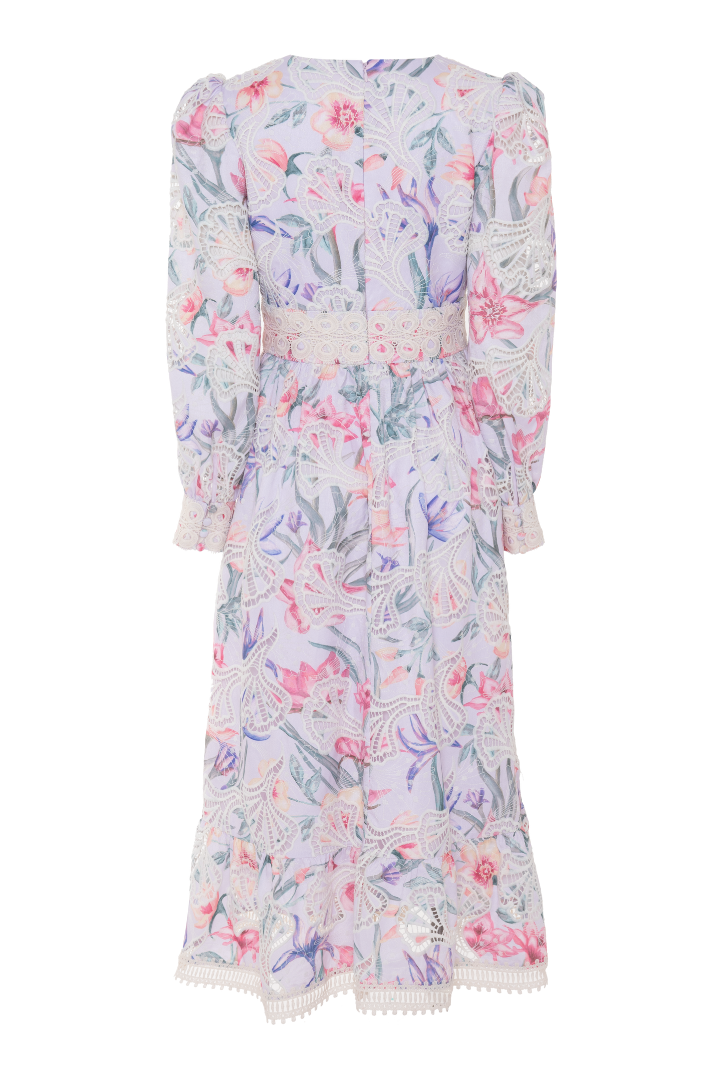 VESTIDO MIDI AMARYLLIS AZUL CLARO