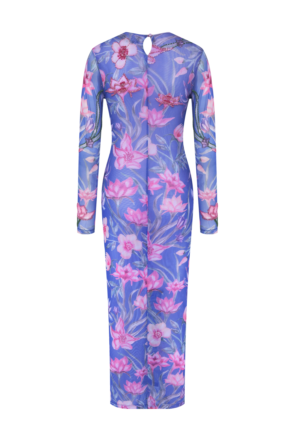 VESTIDO MIDI AMARYLLIS AZUL