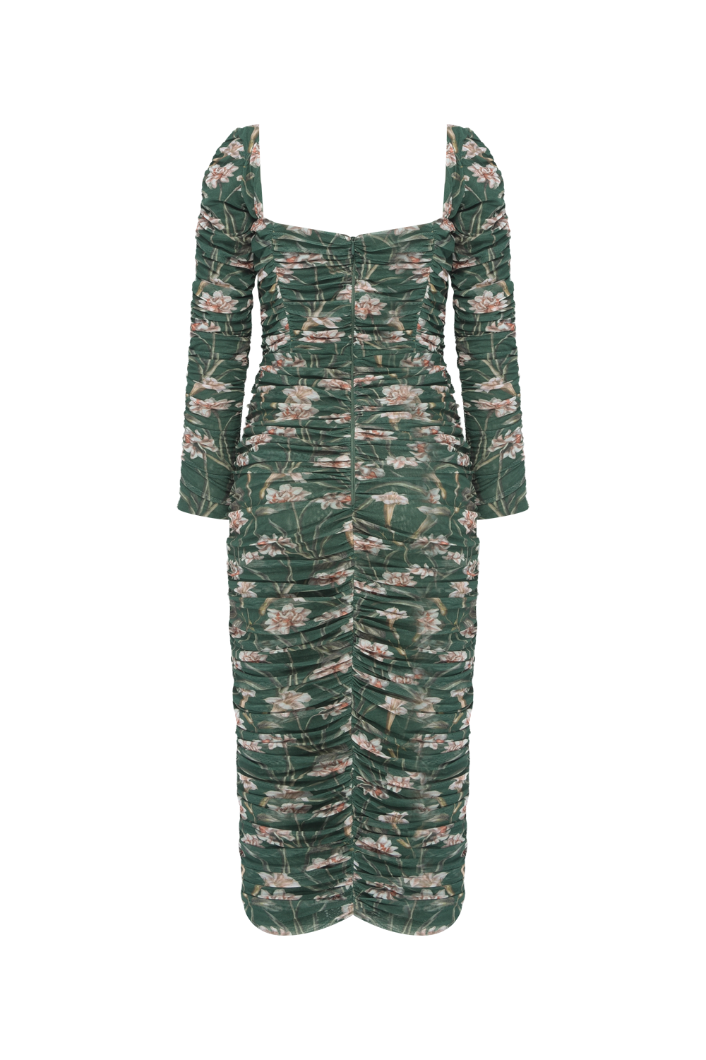VESTIDO MIDI NARCISSUS VERDE