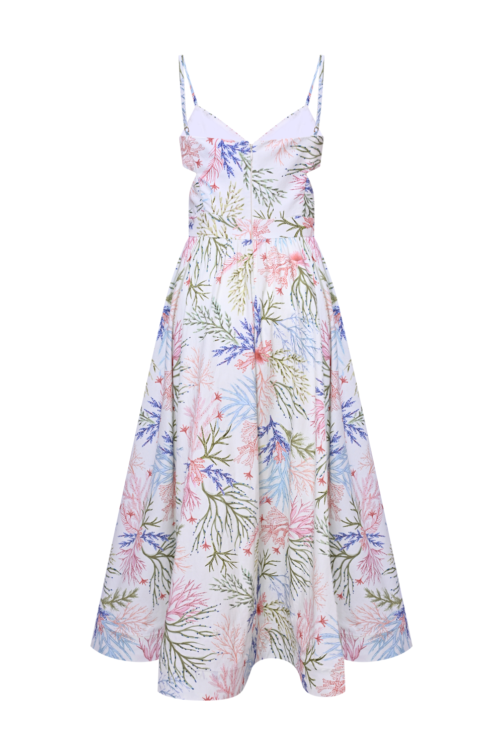 VESTIDO MIDI SEAWEED OFF WHITE