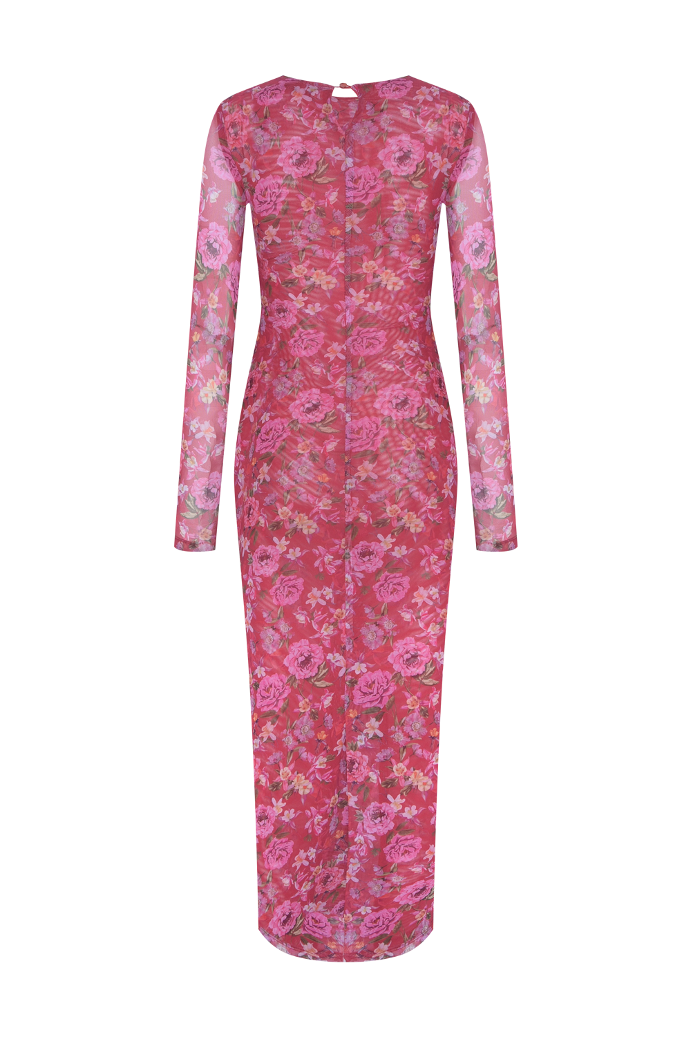 VESTIDO MIDI PEONY VERMELHO