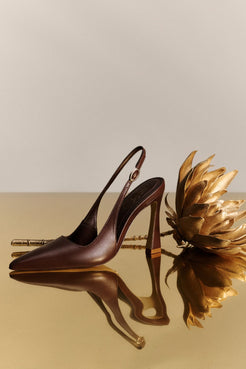 SCARPIN MAYSA MARROM ESCURO