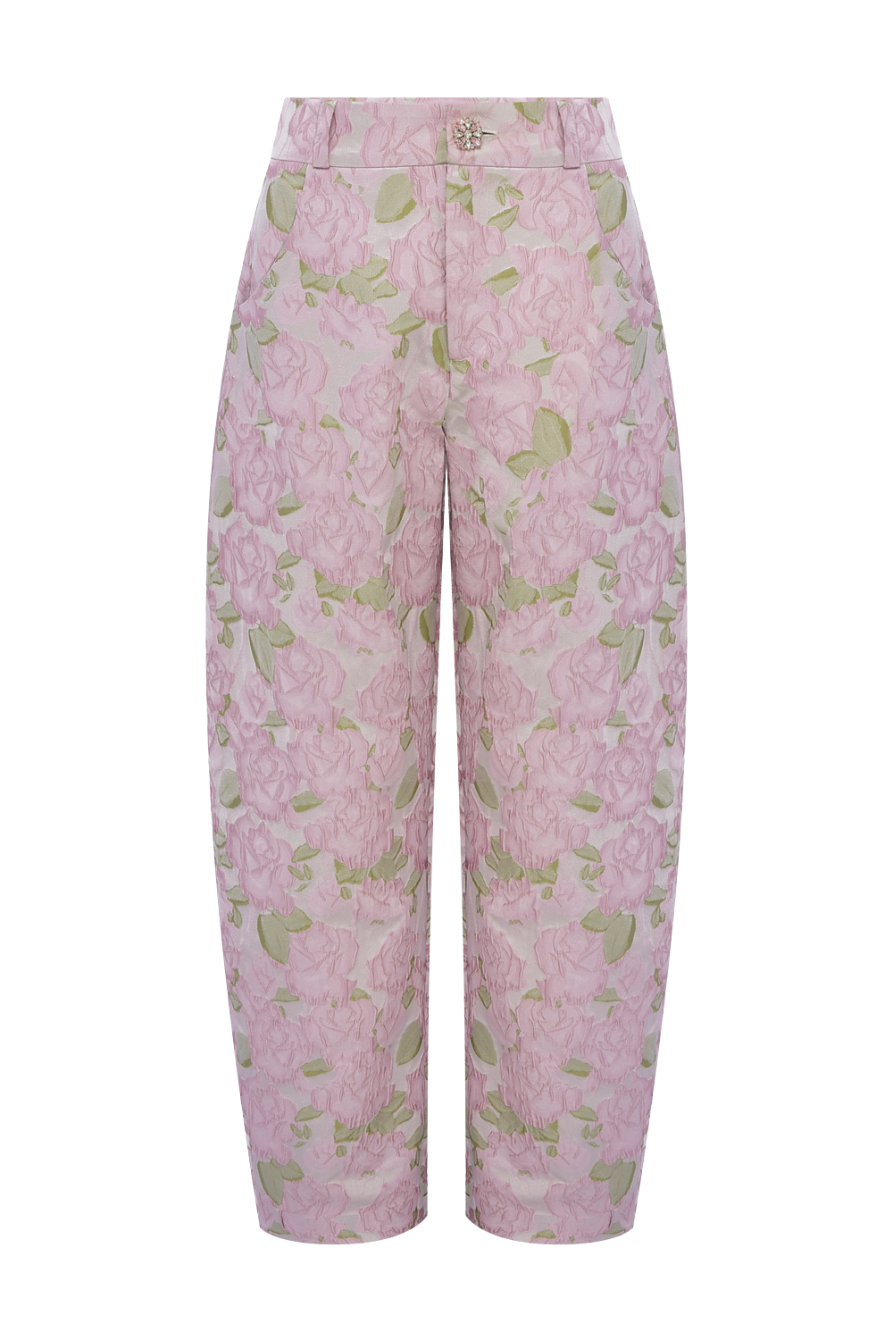 CALÇA GARDEN JACQUARD ROSA