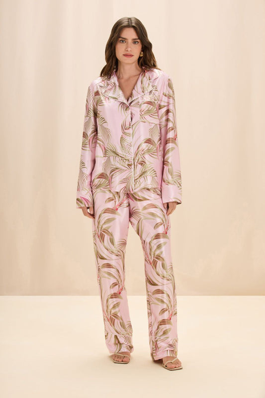 PIJAMA LONGO ELIS ROSA