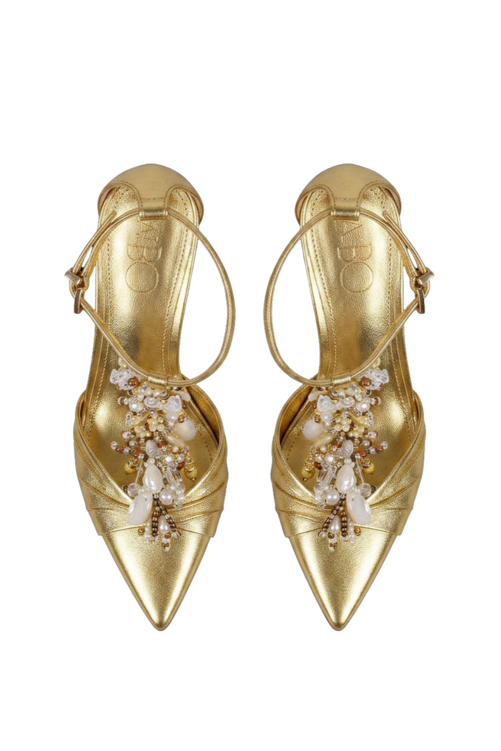 SANDÁLIA LULU EMBROIDERY DOURADO