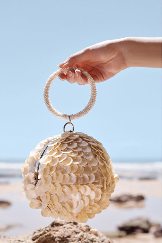 BOLSA BALNEÁRIO OFF WHITE