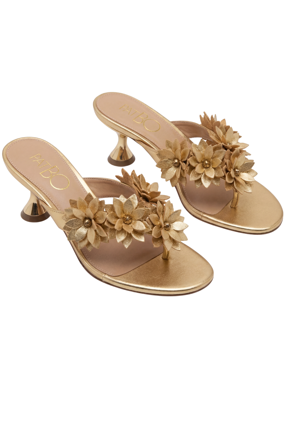 SANDÁLIA MULE CORA DOURADO