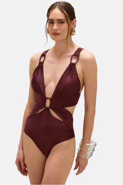 BODY GROOVY LYCRA VERMELHO ESCURO