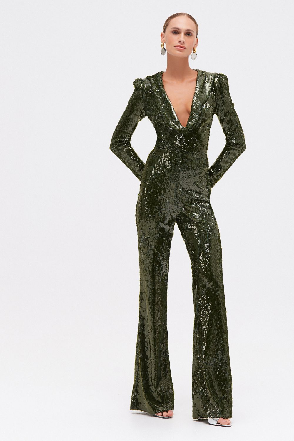 CALÇA PAETÊ BOSSA VERDE