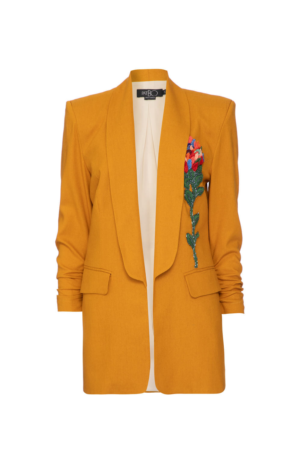 BLAZER GOLA DESERT AMARELO