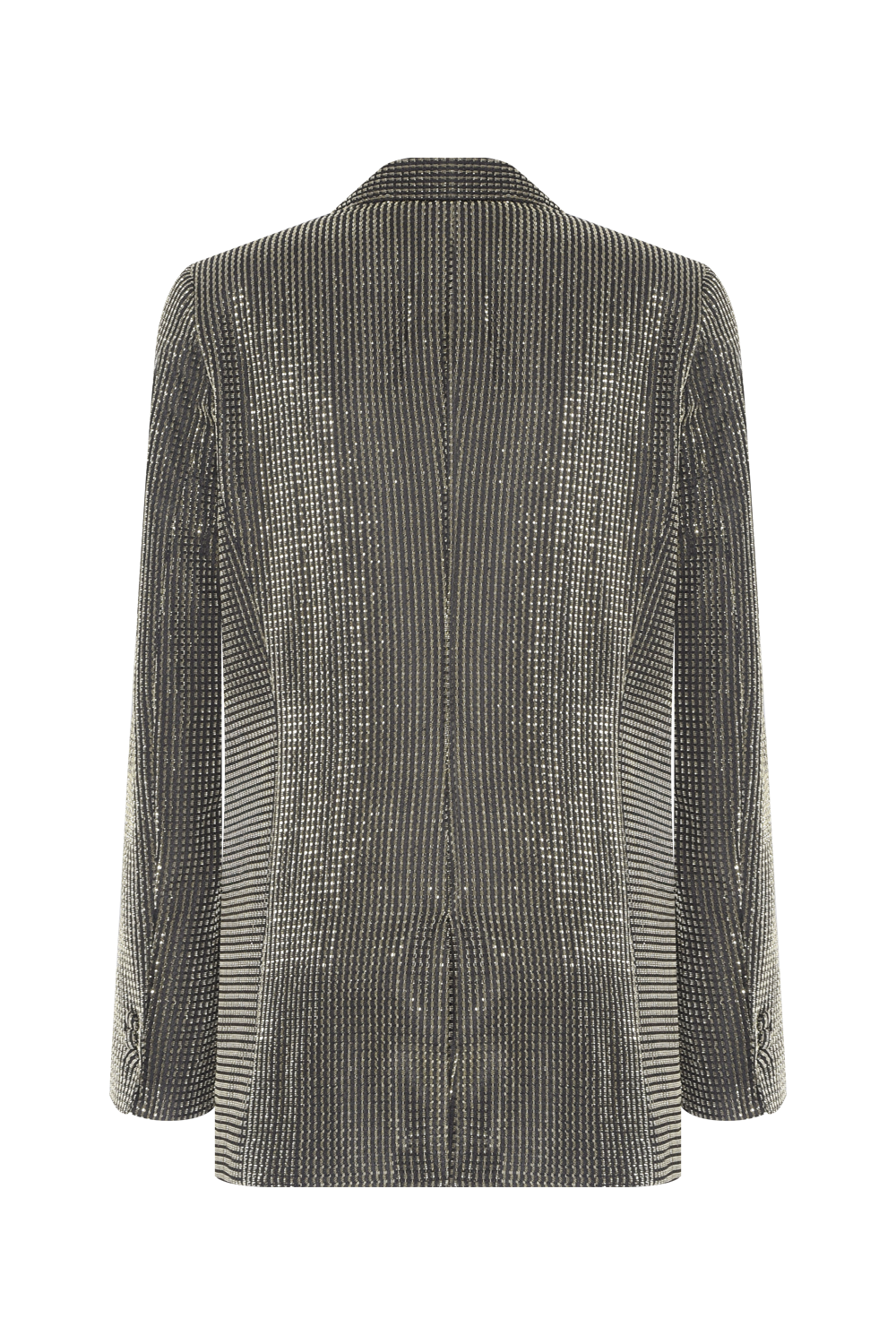 BLAZER TULE LUREX GLOWING PRATA
