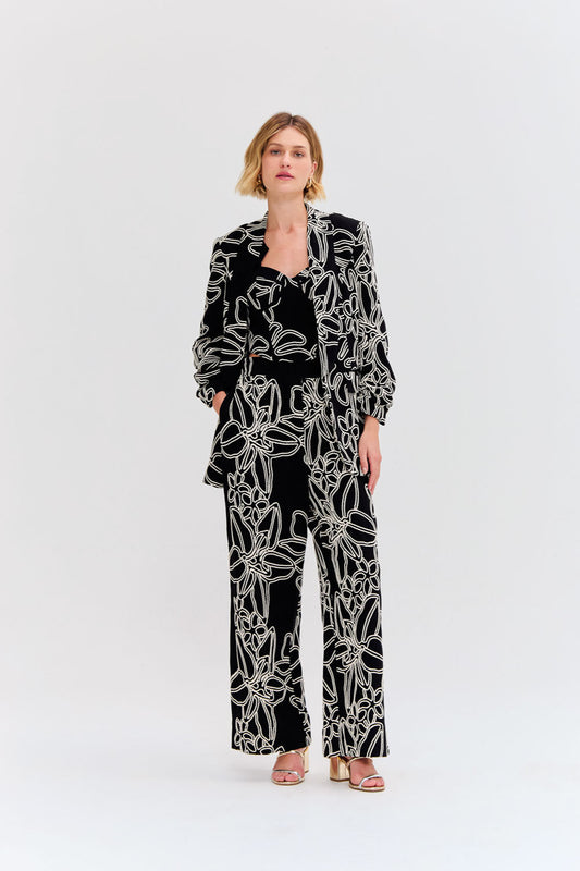 BLAZER LINHO ASAS  PRETO