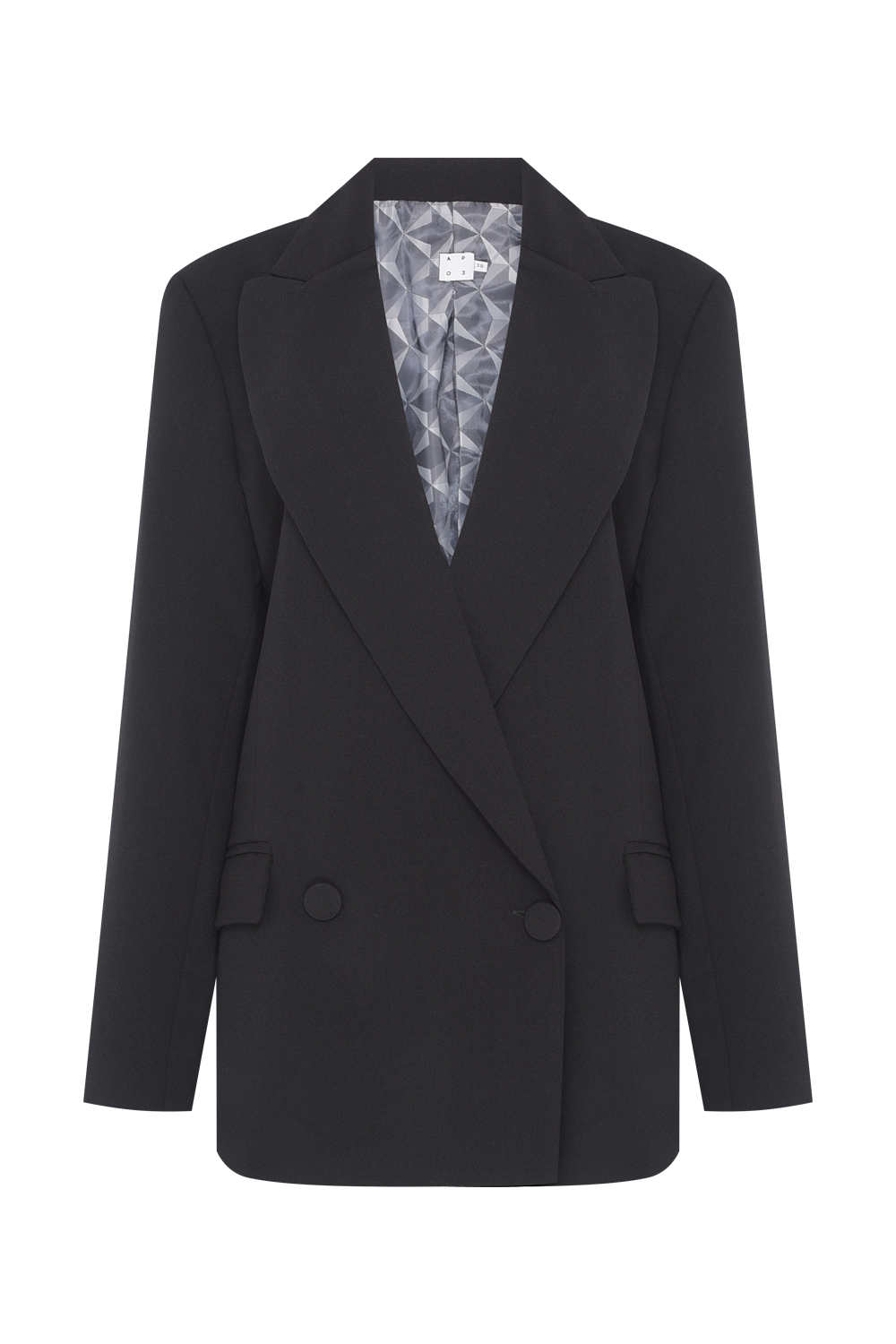BLAZER DUAL CREPE PRETO