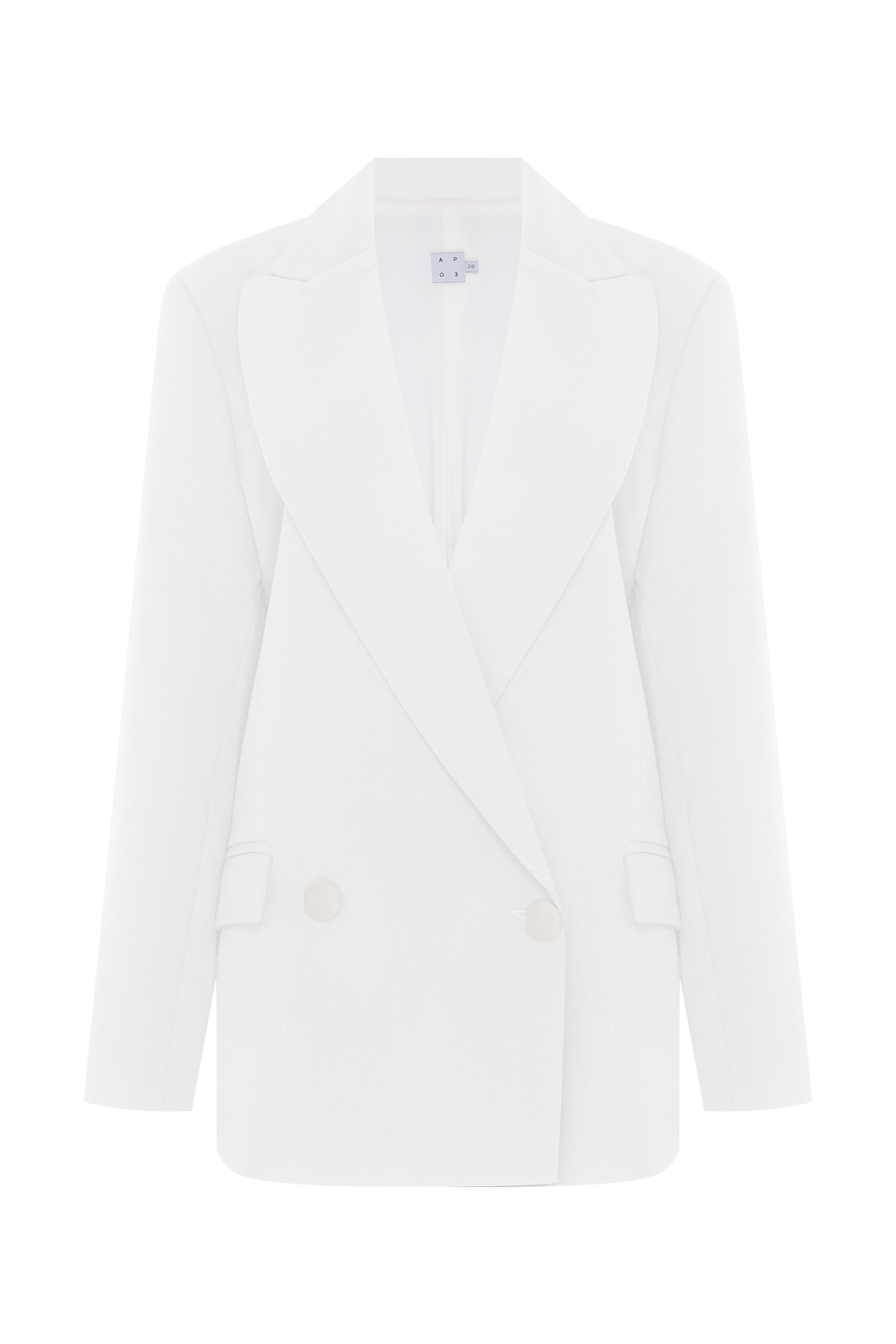 BLAZER DUAL CREPE OFF WHITE