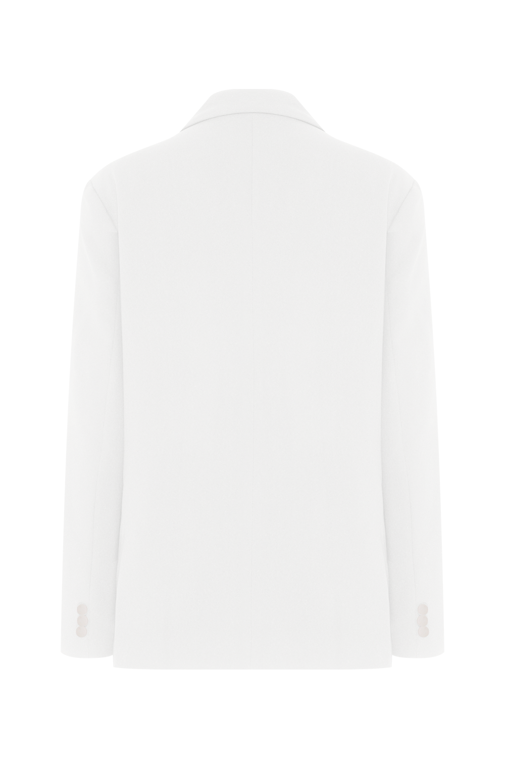 BLAZER DUAL CREPE OFF WHITE