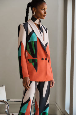 BLAZER ESTAMPA TEMPO UNICA