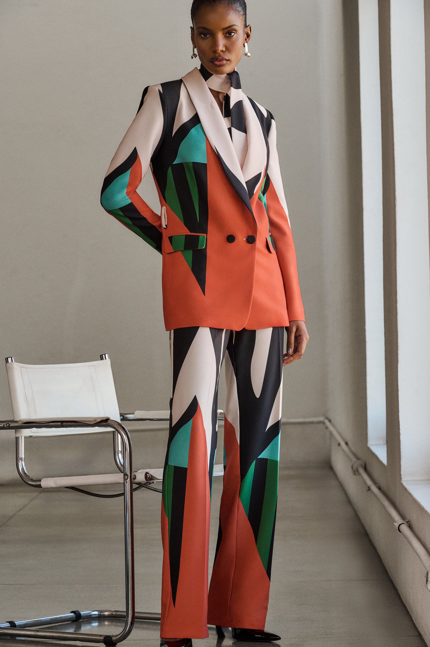 BLAZER ESTAMPA TEMPO UNICA