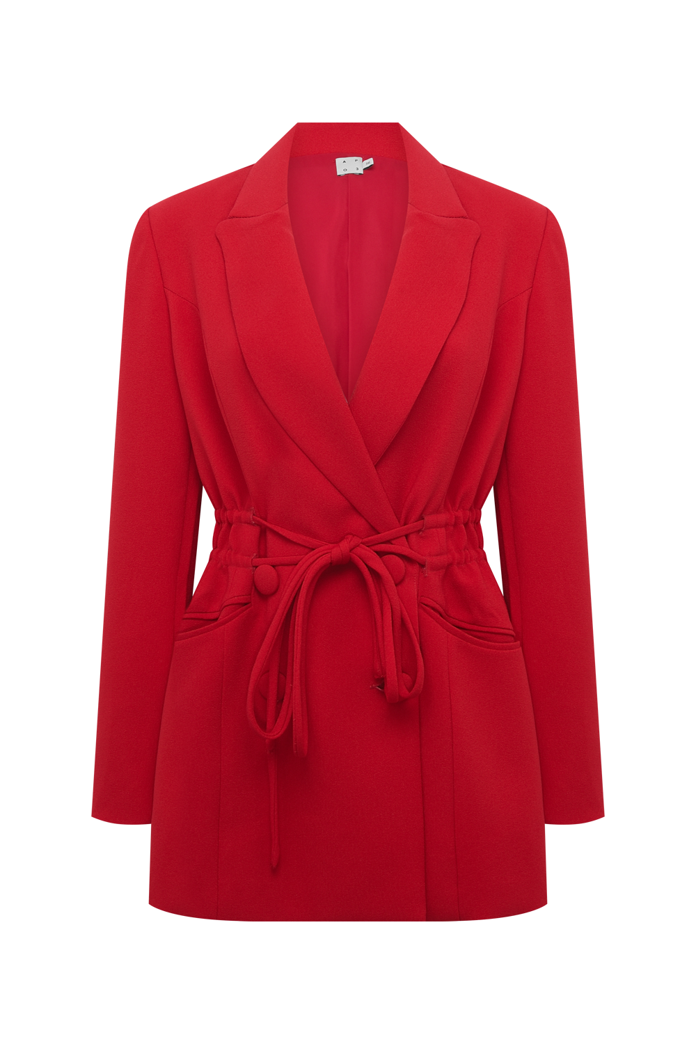 BLAZER CREPE ALICE VERMELHO