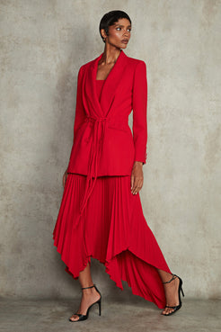 BLAZER CREPE ALICE VERMELHO