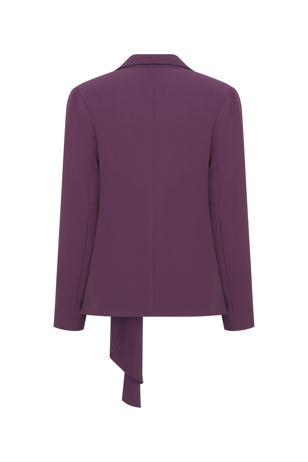 BLAZER CREPE BERTHA ROXO