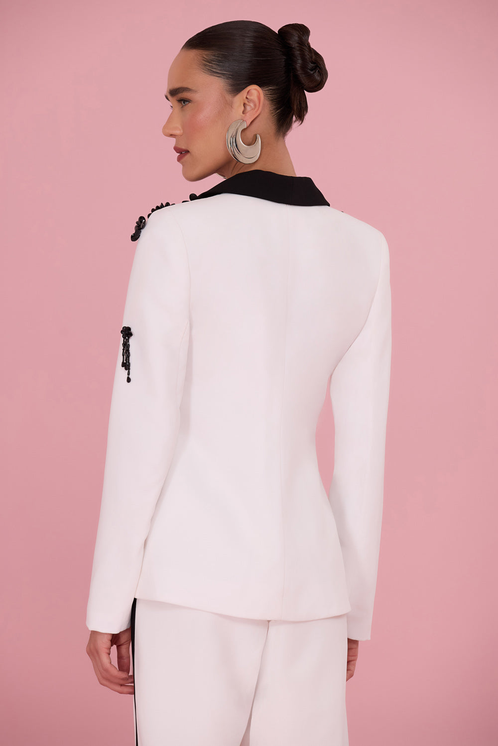 BLAZER CREPE NIRA OFF WHITE