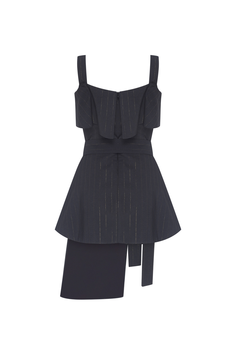 BLUSA METALLIC STRIPE PULSE PRETO