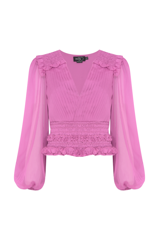 BLUSA CHIFFON DAYDREAM ROSA