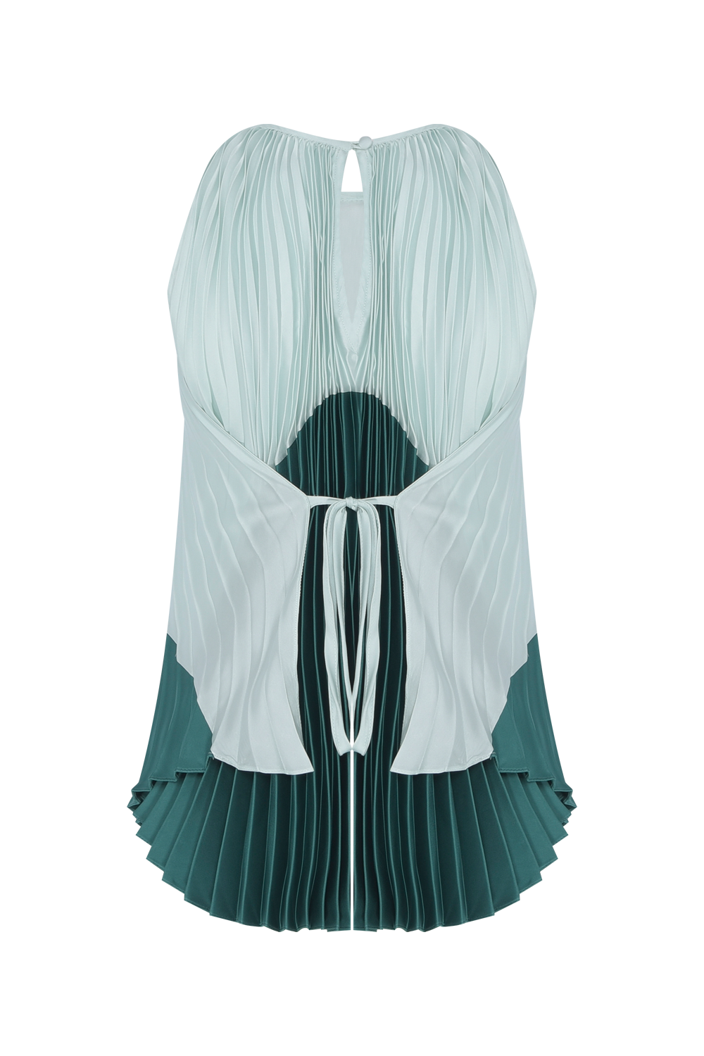 BLUSA CETIM IRIS VERDE