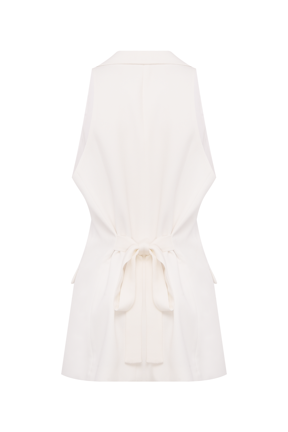 BLUSA DUAL CREPE OFF WHITE