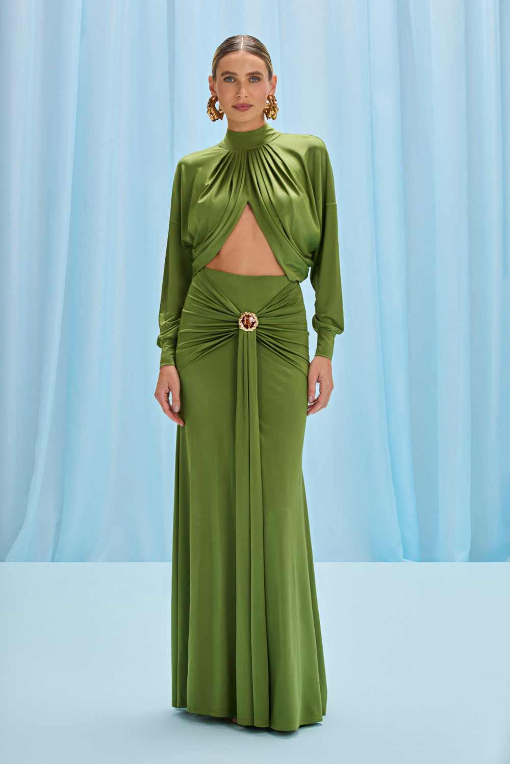 BLUSA JERSEY INTENSITY VERDE