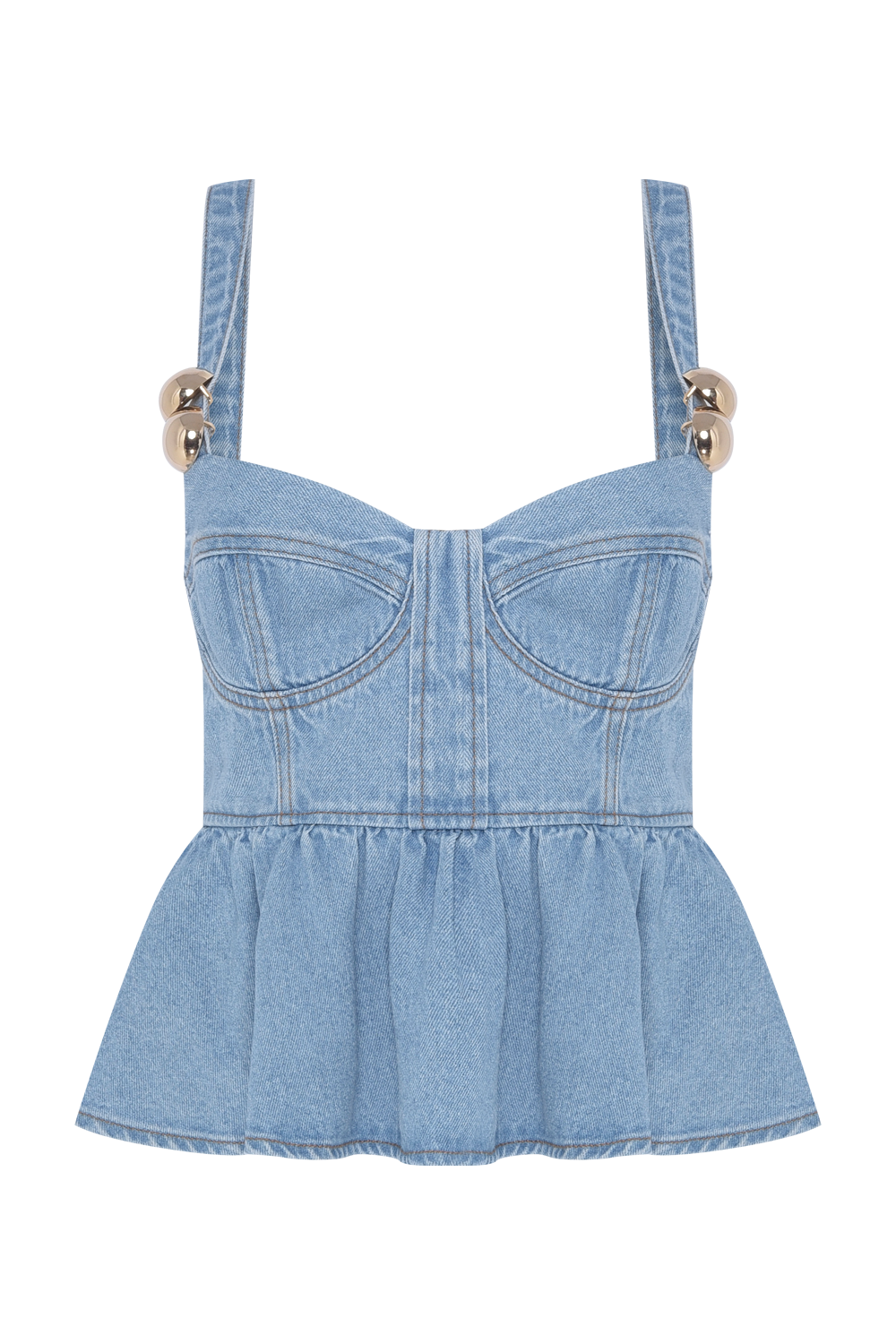 BLUSA MARINA DENIM AZUL