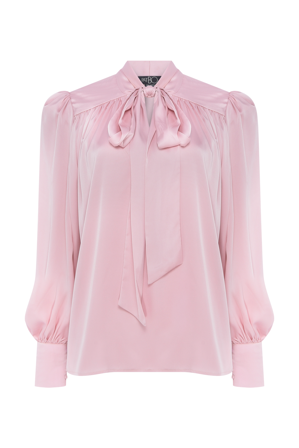 BLUSA CETIM ISABEL ROSA CLARO