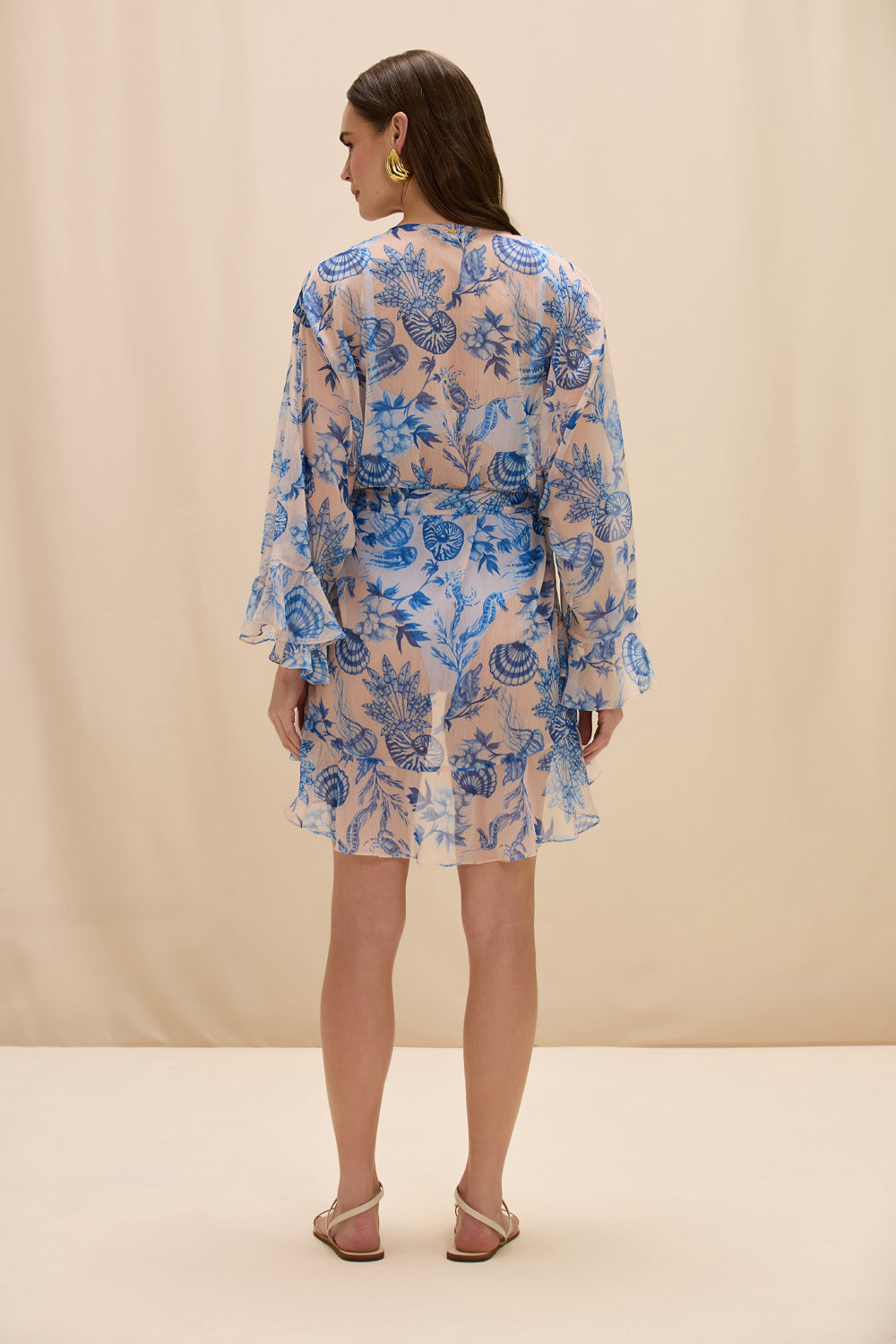 SAÍDA DE PRAIA CURTA EDEN ROCK BEGE