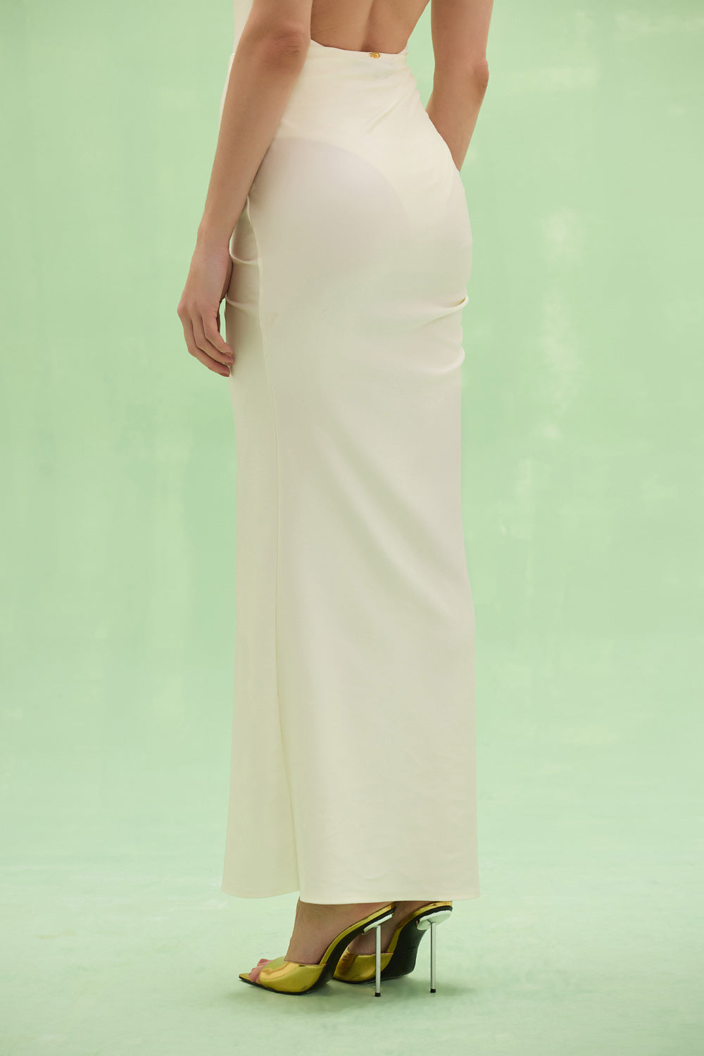 SAIA LONGA MARTINA LYCRA OFF WHITE