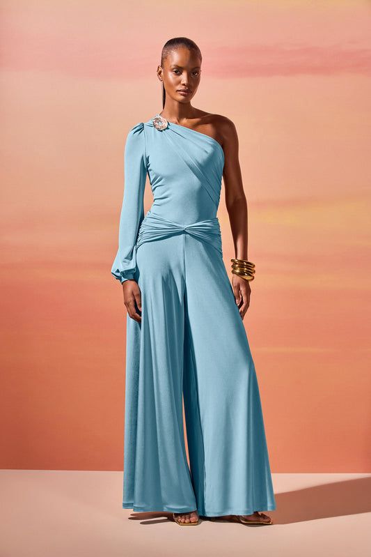 CALÇA SUNKISSED JERSEY AZUL