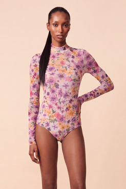 BODY TULE WALLERY  LILAS