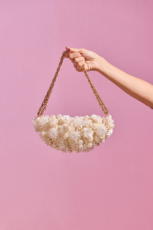 BOLSA TRICOLINE OFF WHITE