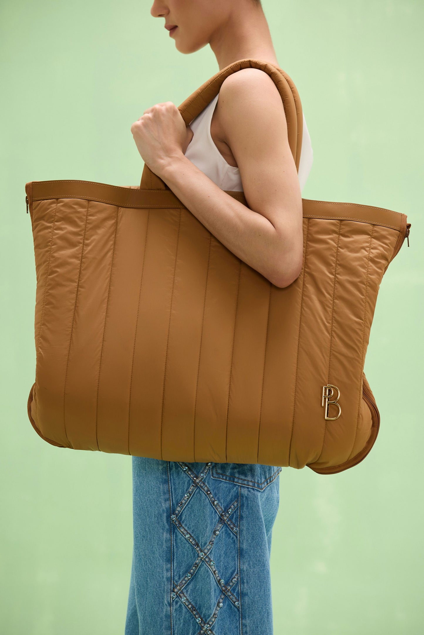 BOLSA PARTY TO GO  MARROM