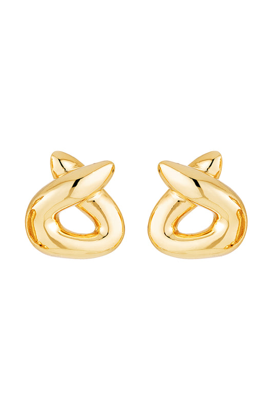 MINI BRINCO CARACOLAR DOURADO