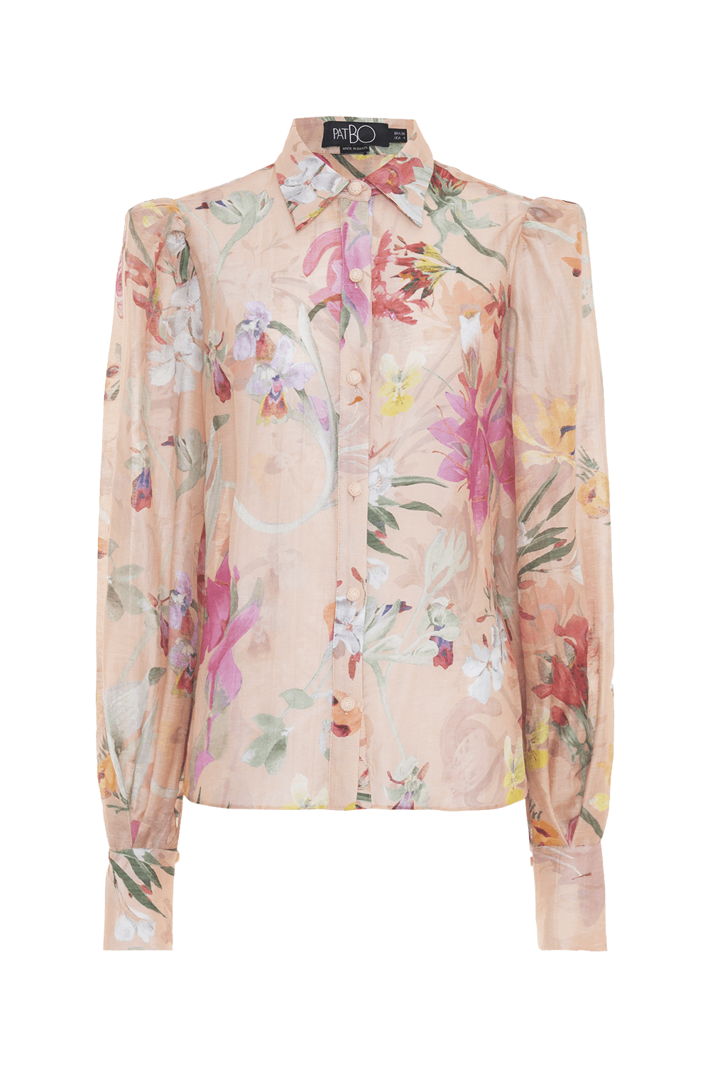 CAMISA CAROL PRINT LARANJA