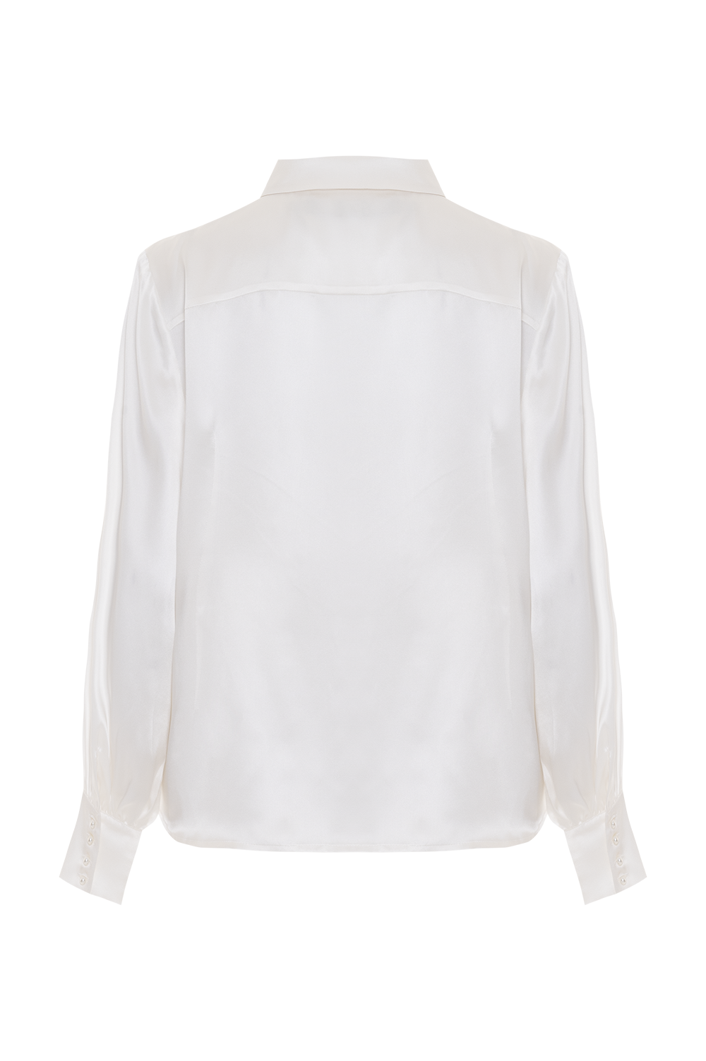 CAMISA CETIM SEDA OFF WHITE