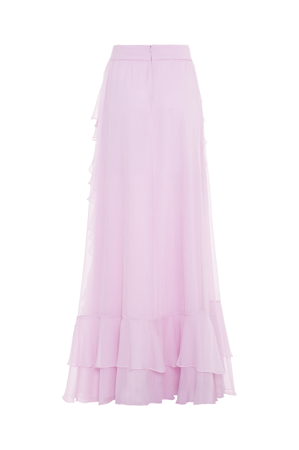 SAIA LONGA CHIFFON WONDERLAND ROSA CLARO