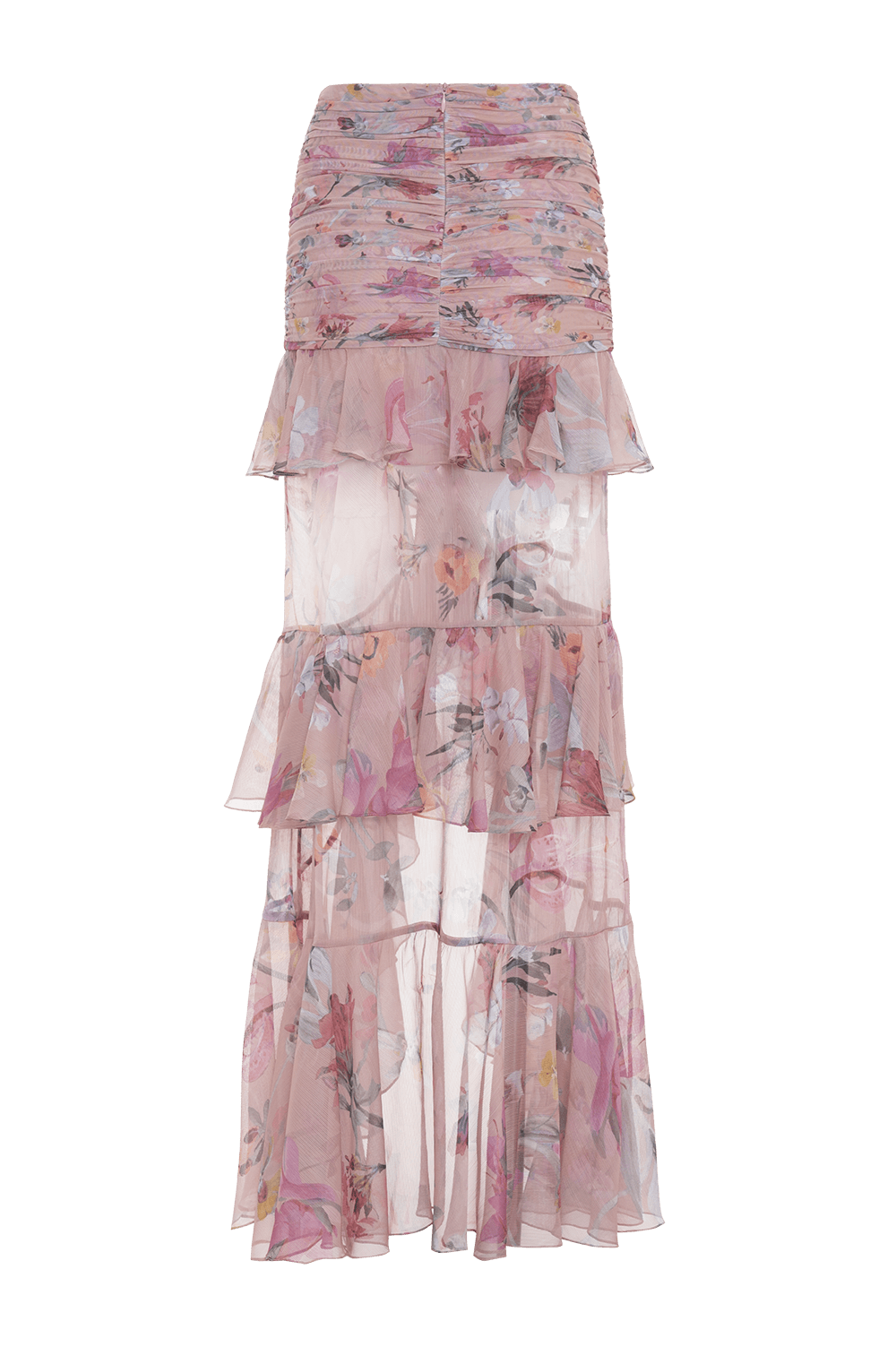 SAIA LONGA CAROL PRINT LARANJA