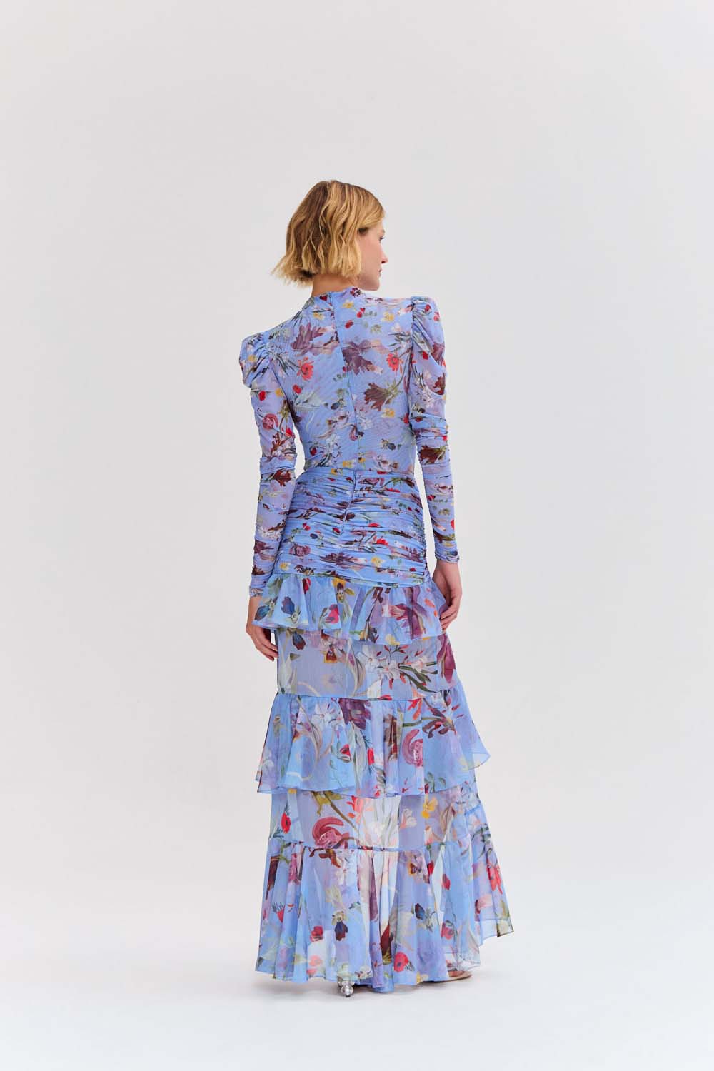 SAIA LONGA CAROL PRINT AZUL