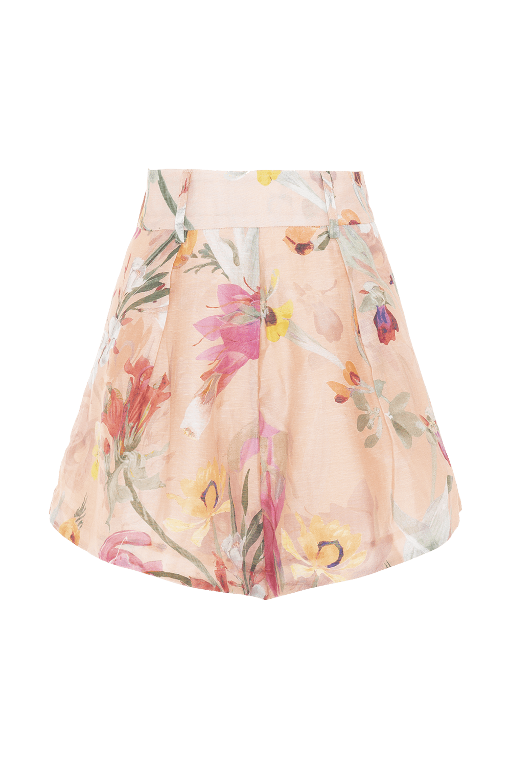 SHORTS CAROL PRINT LARANJA
