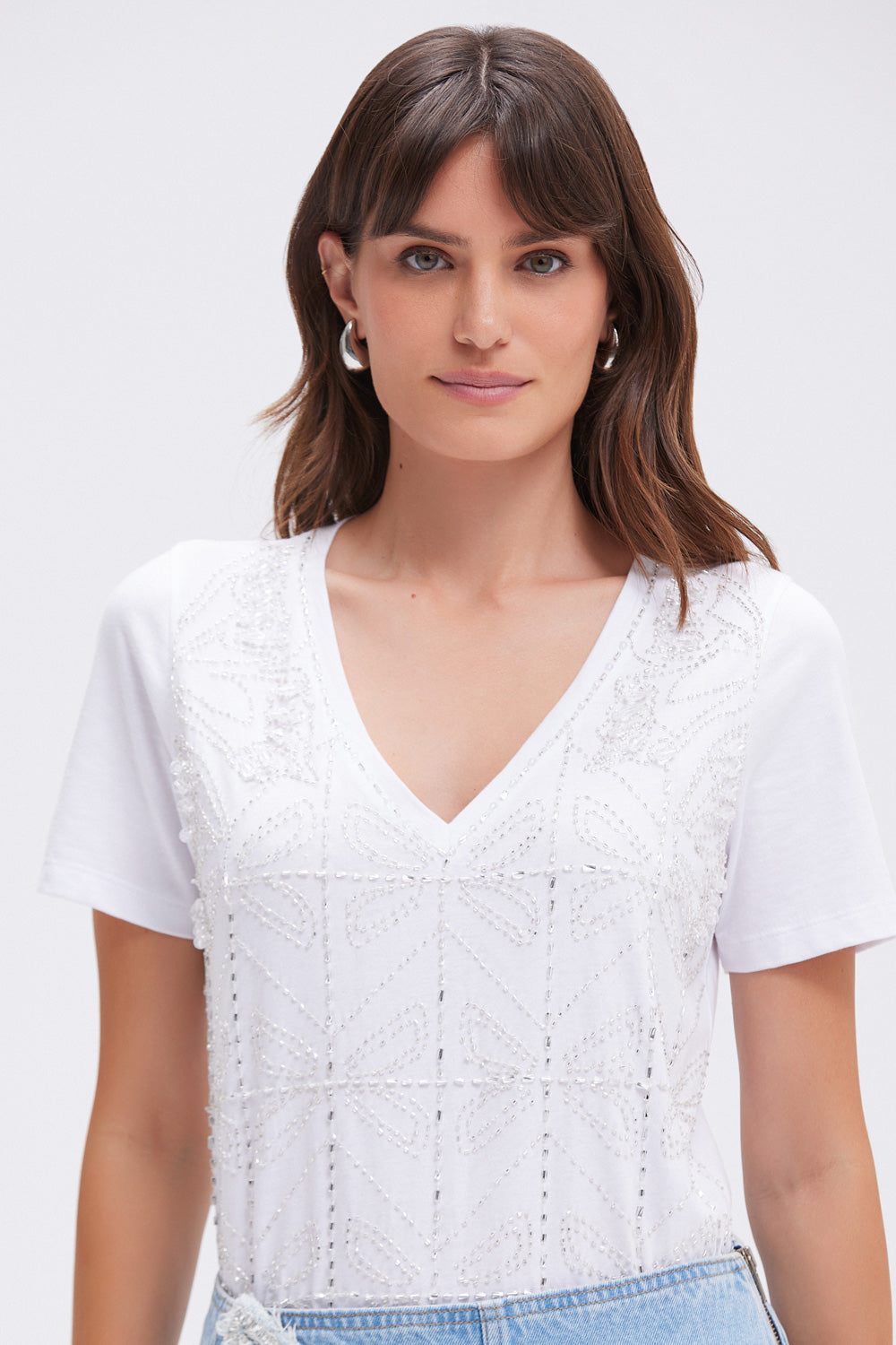 CAMISA NOSTALGIC SKY DENIM  OFF WHITE