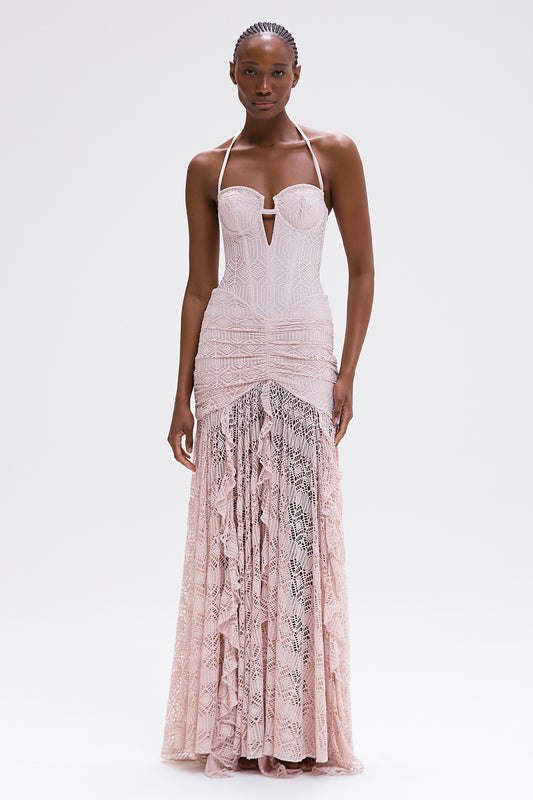 VESTIDO LONGO SEASHELL LYCRA