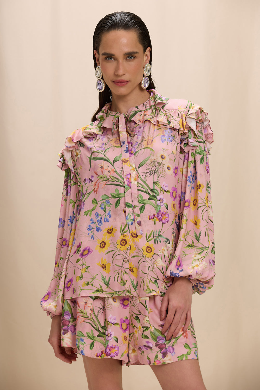 CAMISA HEATHER ROSA